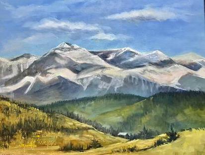 Rocky Mtn Colorado (en Plein air)