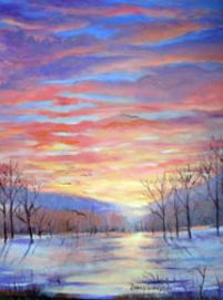 Sunset in Winter_s